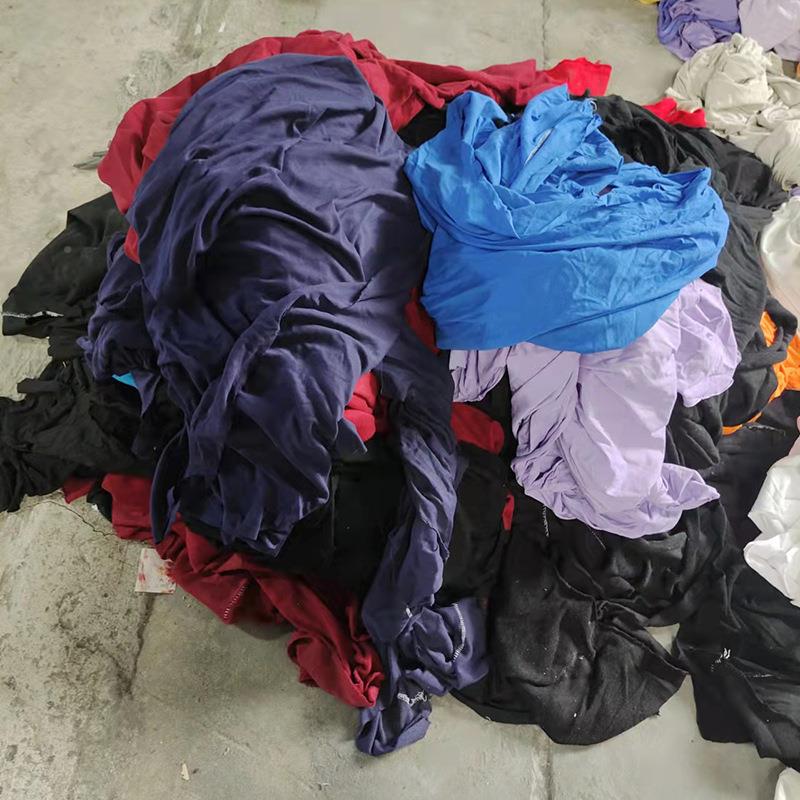 杂色棉质擦机布花工业抹布棉破布碎3块布工业大吸水吸油棉抹布