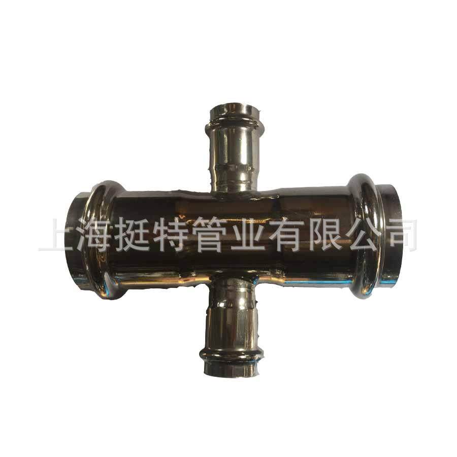 厂无品牌/家管薄壁不锈钢水管件通异径四压双卡上海挺特