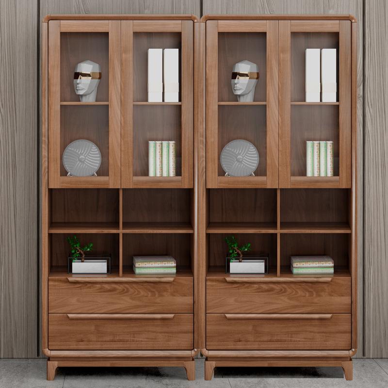 办公桌板新中式老桌子组柜合全实木董事档01长办公家具总裁高大班