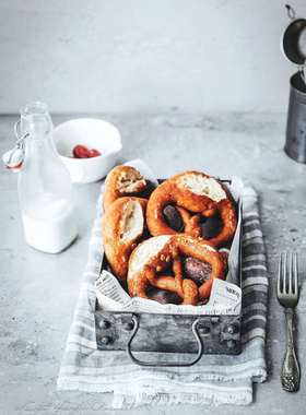 复古做旧铁艺把手方盒 摆件 静物拍照摄影道具【二店道具铺】