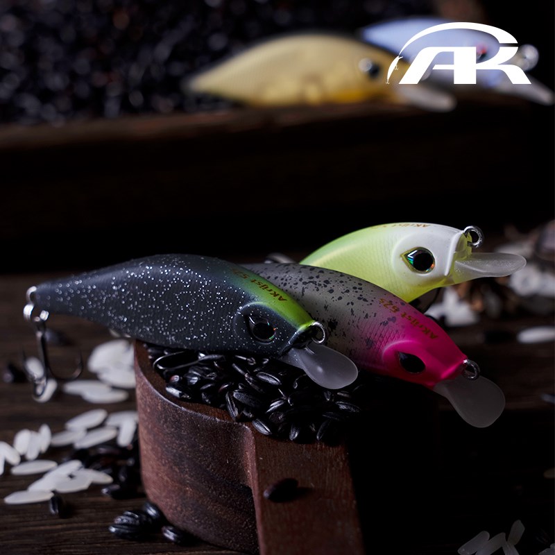 爱克飞丝Krijst 52s溪流微物缓沉米诺路亚饵克假饵翘嘴军鱼马口