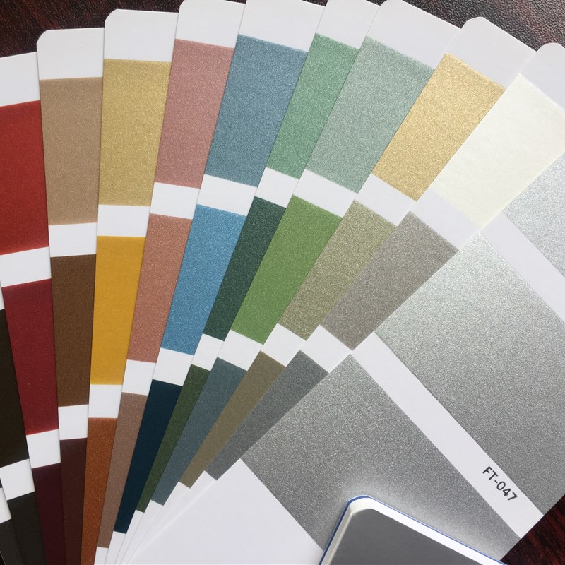 氟碳漆色卡通用氟碳漆色卡铝单板色卡常用标准色 新版11色