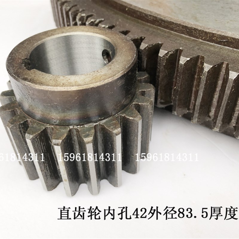 上海机床厂  立轴平面磨配件 M775B 小齿轮 斜齿轮 19齿 20齿