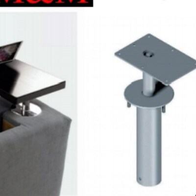 H110升降器五金配件沙发配件多功能沙发旋转角度按压式伸缩