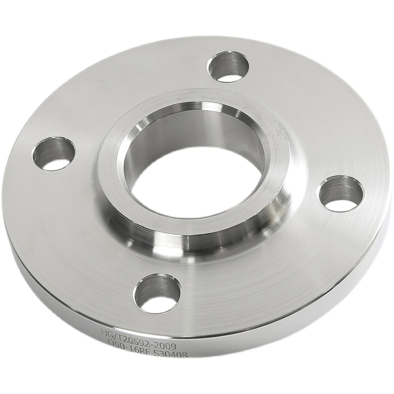 30不锈钢SO法兰盘平焊国标HG20592化工部焊接锻造法兰片DN15-200