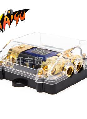 汽ky-188车险音响一出二保险1胆座100A保座00A带数显车载放保功险