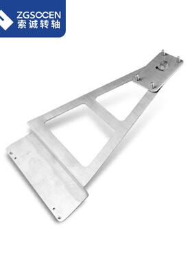 大扭力显示器支架底座阻尼轴S-C-ZJD3072不锈钢屏幕支架阻转尼转