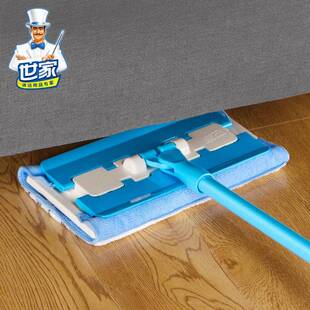 板1F百变通拖把半拖墩布平木拖把地板家用BVN拖把可伸缩清洁3懒珏