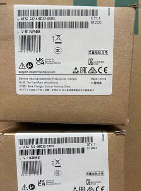 6E2S7232-4HD2-30XB0西门/子SM1232CNE模拟量输2出模6ES7324HD30X