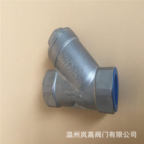 厂家直销 SY11-16P 不锈钢材质 Y型过滤器 内螺纹连接 DN20