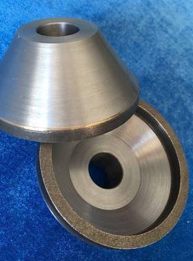 美碗形金合金沙瓷RUX轮青铜烧结金刚石玻璃陶用粗属磨锋科利