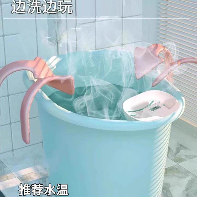 童洗澡桶婴宝宝泡澡桶可坐浴桶浴盆家小儿孩大号洗F97J757T用澡盆