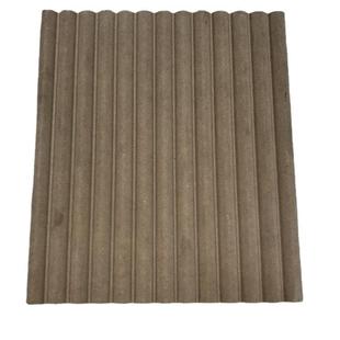 装 饰板 浮雕板波浪851可半圆板饰弯曲上漆背景家免具材料装