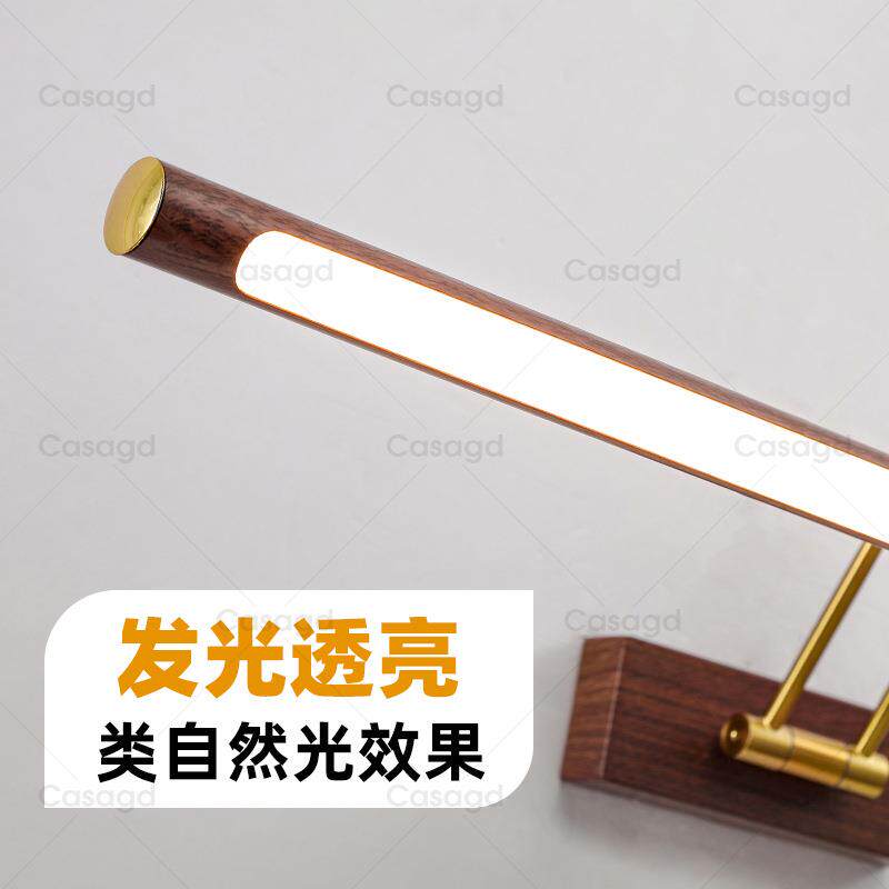 灯法式中古风一字长条壁覆古饰围993感化妆室洗装漱桌镜前氛灯CAS