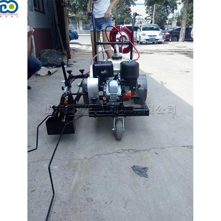 塑百米跑道划线机学校篮球ERB场划设备手推式晨胶练场地画线线机