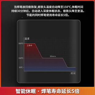 拓尔无铅焊台T12-X焊台手工MJR子烙铁焊手机电路板电维修恒温洛接