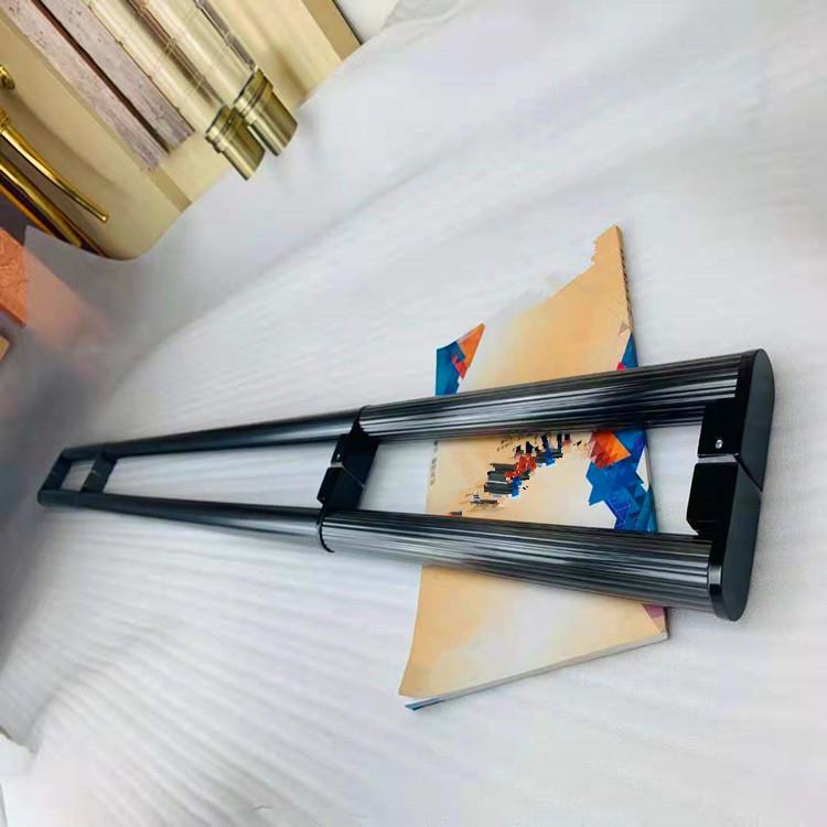 约时尚手拉XKA柜门创意简茶色黑色衣柜门把纹手不锈钢黑钛条拉手