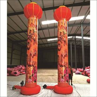 气柱拱门 灯笼柱 充气立柱 气球柱子 充气柱子 开业庆典拱门立柱