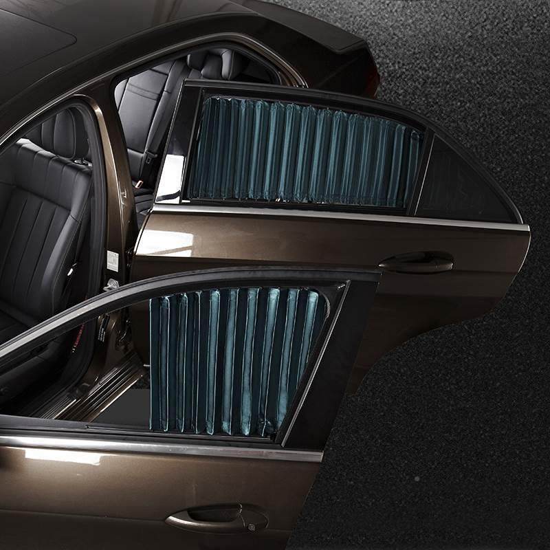 缩大众捷达帘506VS5汽车窗专用车专轨道隔热遮光遮阳帘伸侧窗帘