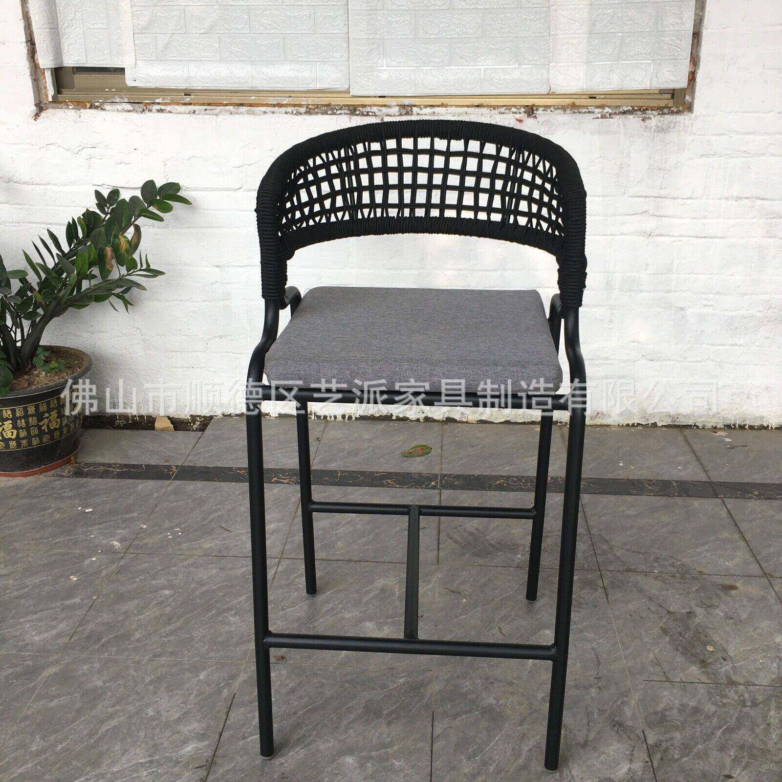 户外吧闲椅吧桌酒吧餐厅露台休脚凳吧台室外椅酒店高靠B01/B02背,商业/办公家具,商用藤编家具,淘宝优惠券,粉丝福利购,淘宝优惠卷