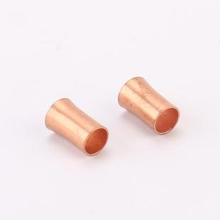 喇叭形铜套管型裸端头裸接头欧子插针铜管小连632端接管式 厂家铜