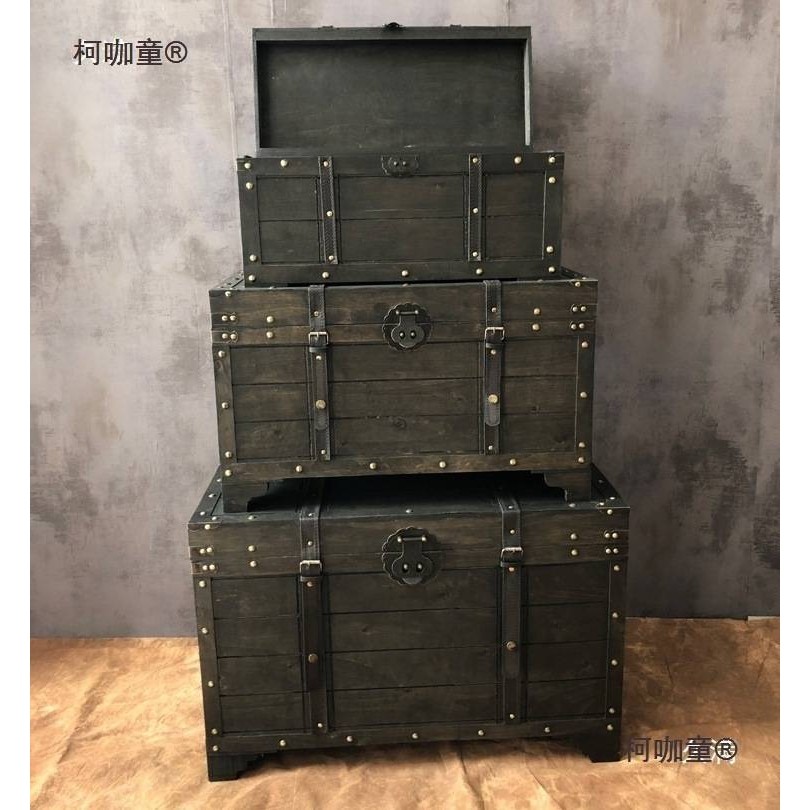 配锁70cm特大航海图复古木箱藏宝箱创意箱子茶几收纳舞台道麦太保,玩具/童车/益智/积木/模型,垂直悬浮玩具,淘宝优惠券,粉丝福利购,淘宝优惠卷