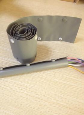 PCVC扣式结束带阻燃钮扣电SAS线绑带塑料卷B式束线带PW整卷7捆5米