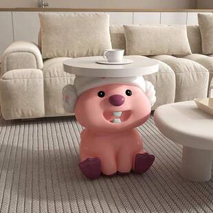 轻奢小客沙F985TMS8发可移loopy茶几边动几户型厅落地床头柜创意