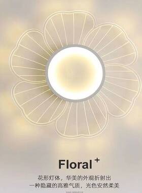 卧室灯具现代简约led吸顶灯家用创意男孩女孩儿童房间灯智能调光