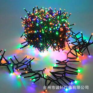 LED鞭炮灯串蚣脚灯XNE诞串圣EDL鞭炮灯低压L蜈ED闪灯