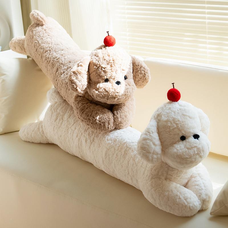 可樱桃小VSN狗睡抱枕抱着睡长条枕觉女爱生床上靠背垫侧枕头夹腿