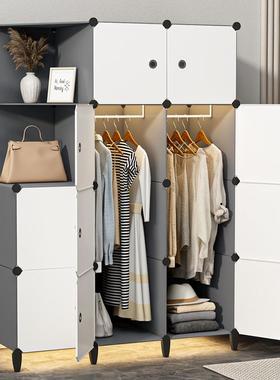 简衣柜家易用卧BUY室组装收柜子租房纳布衣橱宿舍小储物柜结实耐