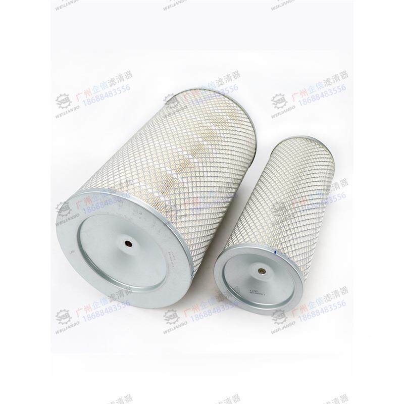 徐工原厂D202/203/262/26J压0路机空794气滤芯6114X213-1-1保养配