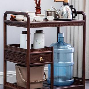 花梨一实木移茶动茶水柜桌台烧水壶体茶具套装 家用简茶约BPI中式