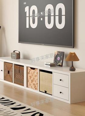 中古格风黑色子柜客VSC轻厅隔断柜现代简约书柜奢感组合柜电视柜