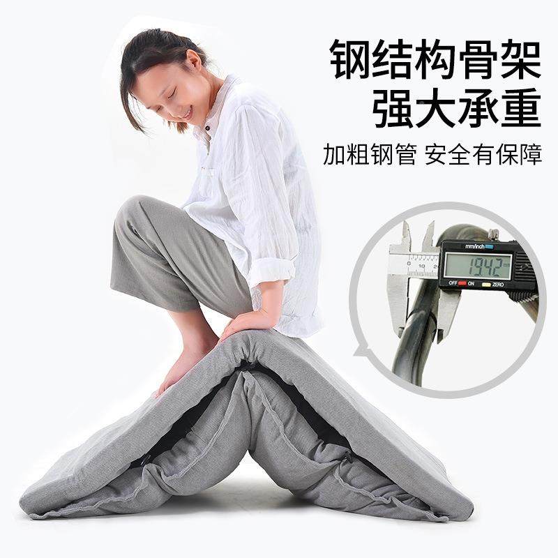 懒ADB闲折叠小沙发靠背单人人椅子阳榻台休飘窗椅小户型房间卧室