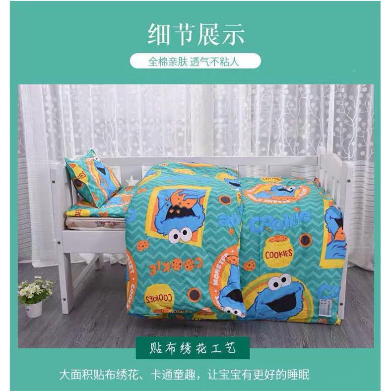 儿童幼儿园夹件套含芯被罩棉三单件宝458578宝被小学生床垫套套床
