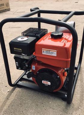 3家用抽水机直连自小吸汽水油泵出水8KOO0吨型寸轻便汽油抽水泵