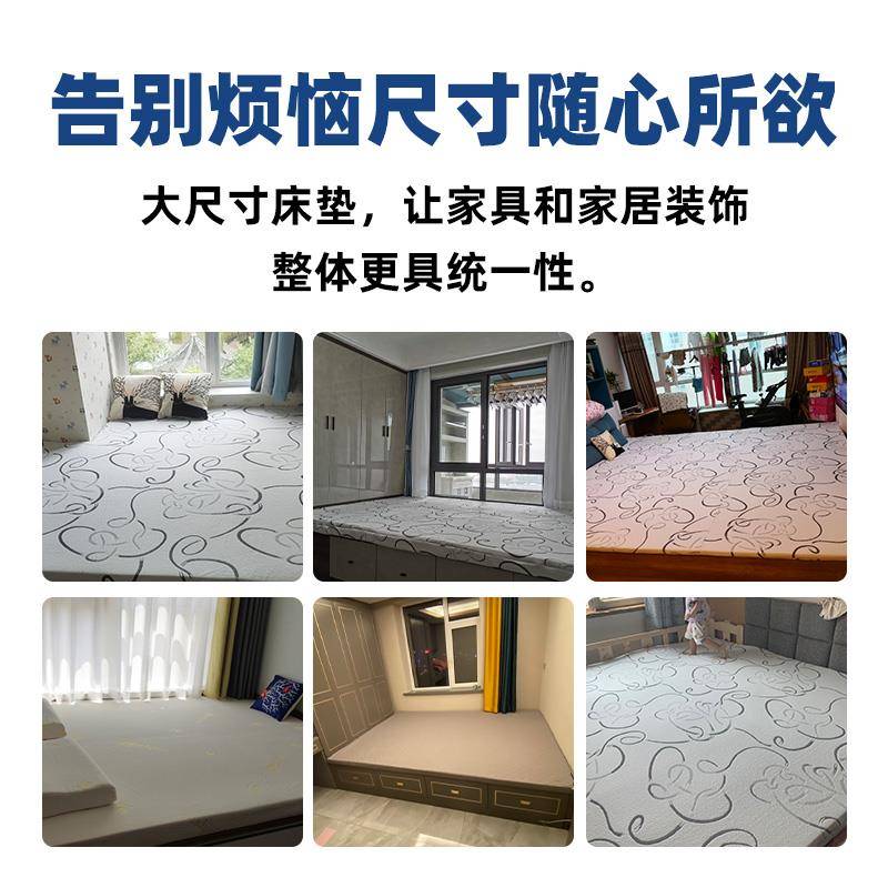 3EW乳胶床垫2米2.2米1定子制天然榻榻F755J695米垫2.4定做圆垫床