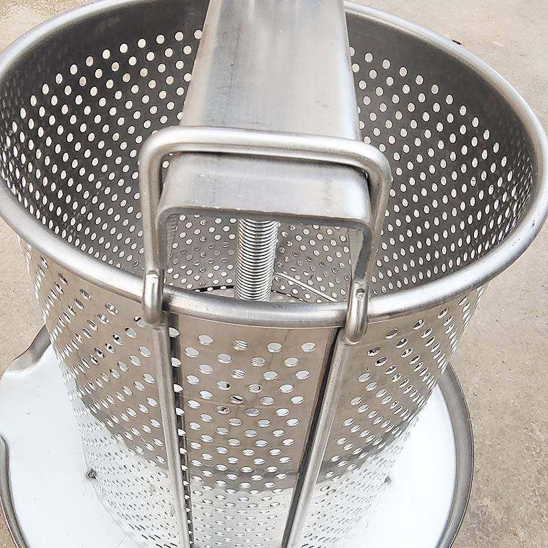 蜜不锈压蜜机小ZZD型家用榨蜡机蜂蜜挤压器中蜂取钢打糖土工具压