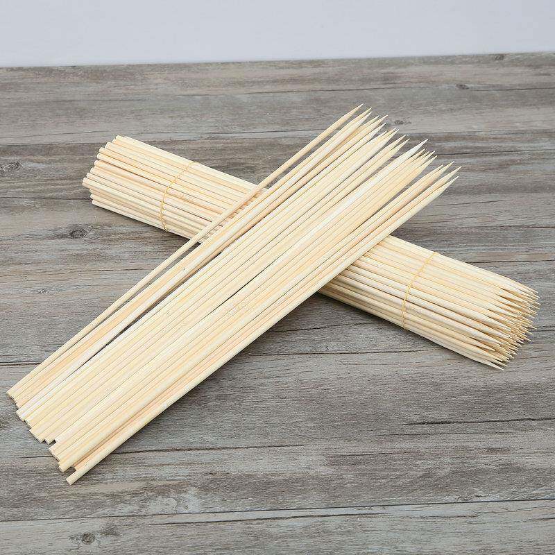 羊肉串冰糖葫烤面筋签子*4ATZ.5mm30/35/40/45c/芦50m花杆竹签