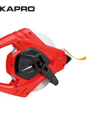 尺KAPRO手提式大卷尺尺660软尺皮尺POK布米筑50米钢卷尺建工程测