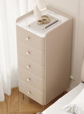 五斗柜床头柜客厅物边40374角柜卧室储柜加高款代现约沙简发柜收
