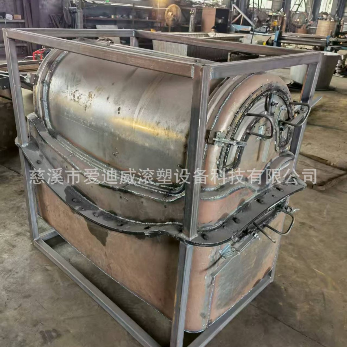 爱迪威滚塑模具厂家可使用时间长滚塑铝模原材料加工宁波慈溪工厂