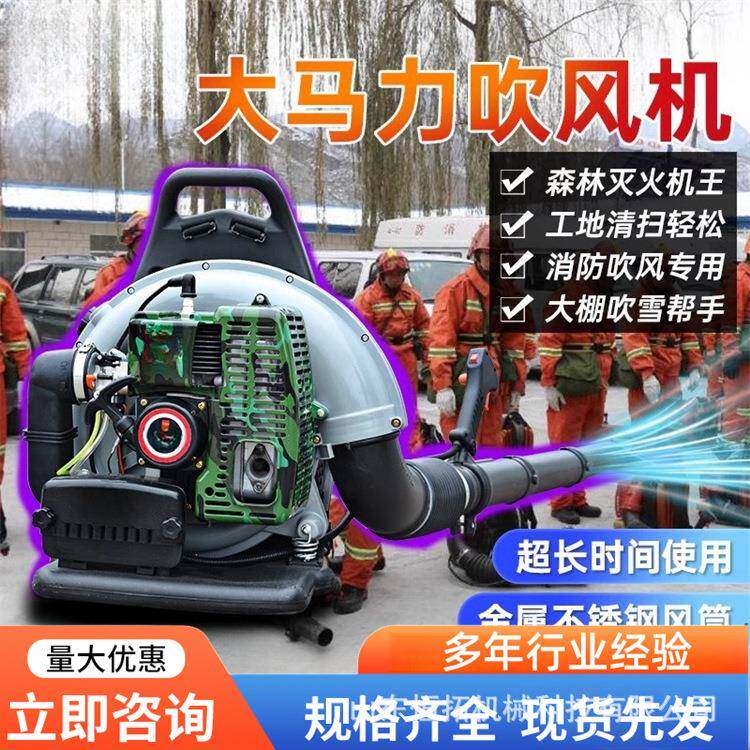 式工地森灭火风机WMF四林冲程背负风力灭火机汽油吹吹风机