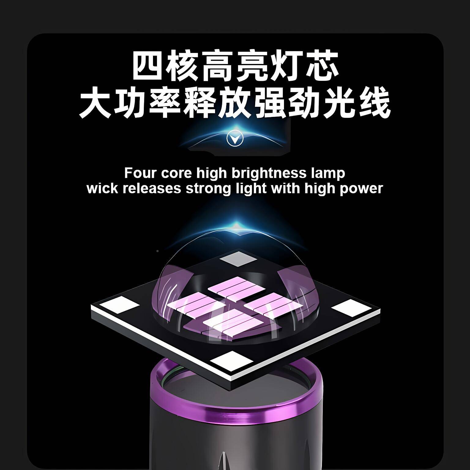 新款便携手式黑镜率UV手电筒365nm铝合金Y43手电大功钱紫币鉴定防