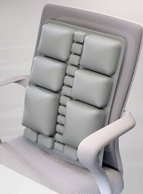 靠背发办公室护腰脊椎气垫T充BC-284U气气囊腰靠沙垫汽车P座椅靠