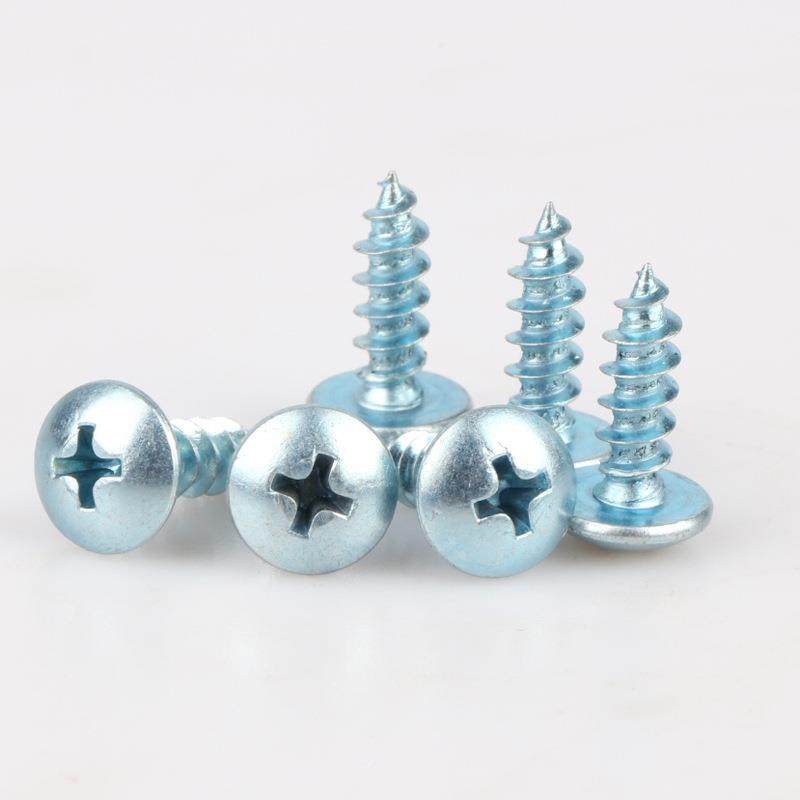 十扁头自攻孔尖头自攻丝无需钻自攻自钻字螺EUC钉规格齐丝全