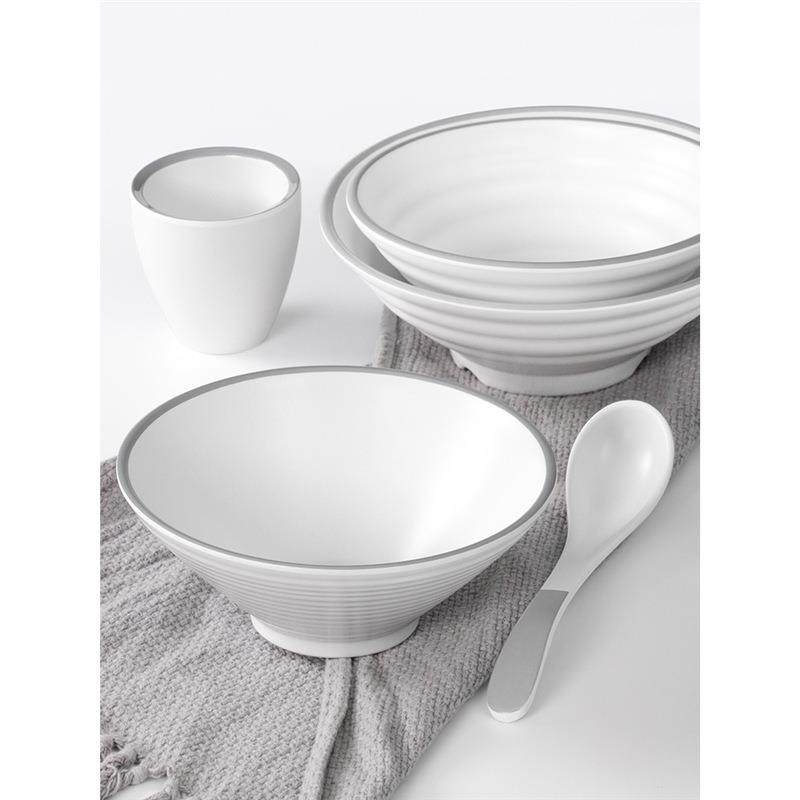 密胺餐GUC具面碗商用用麻辣烫碗大碗粉仿瓷塑料拉面碗米线汤面馆