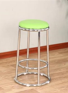 厚高脚凳子酒吧凳 酒吧椅 高脚加 加高圆凳  椅吧台1凳 电玩城椅